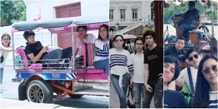 Bareng Al-El-Dul ke Bangkok, Maia Estianti Ajak Naik Jet Pribadi