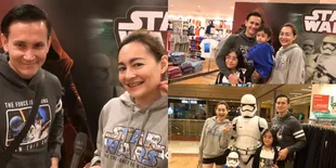 Bareng Anak, Marcellino - Dewi Rezer Jadi Keluarga 'STAR WARS'