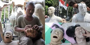 Begini Potret Pembuatan Patung Sebagai Pengganti Stuntman, Mirip!