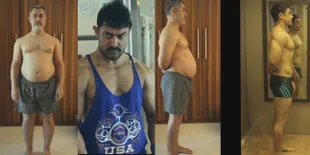 Behind The Scene Transformasi Aamir Khan di 'DANGAL', Menakjubkan