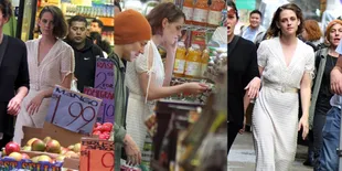 Belanja di Mini Market, Kristen Stewart Tetap Terlihat Menawan
