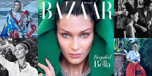 Bella Hadid Kenakan Kerudung di Pemotretan Terbarunya