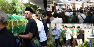 Belum Bisa Berikan Pernyataan, Ini 8 Potret Uya Kuya Antarkan Jenazah Ayah Tercintanya ke Peristirahatan Terakhir