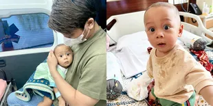 Belum Genap 1 Tahun, Potret Baby Leslar Anak Lesti dan Rizky Billar yang Baru Saja Jalani Operasi Hernia - Kini Sudah Bisa Tertawa