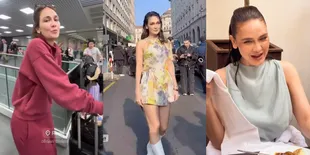 Belum Seminggu Menikah, Potret Luna Maya Sibuk Cari Cuan Lagi hingga ke Italia - Netizen Salfok Auranya