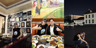 Benar-benar 'di Luar Perkiraan BMKG', 10 Momen Seru Taeyong NCT Main Bareng Jerome Polin ke Kota Tua - Makan Nasi Padang