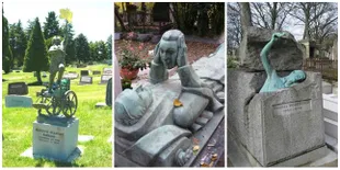 Bentuk Makam Yang Unik Sekaligus Bikin Bulu Kuduk Merinding