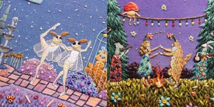 Berani Ciptakan Fantasimu Dari Benang Sulam Seperti Seniman Ini?