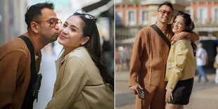 Berasa Pacaran Lagi, Raffi Ahmad dan Nagita Slavina Pamer Foto Ciuman Mesra di Madrid