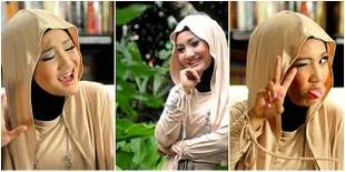 Berbagai Ekspresi Fatin Shidqia Syuting Video Klip Aku Memilih Setia