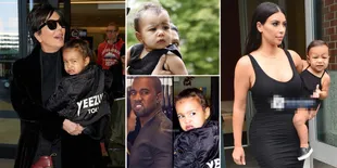 Berbagai Ekspresi Licik North West, Bikin Sebal Atau Gemas?