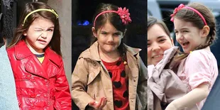 Berbagai Ekspresi Wajah Suri Cruise Yang Bikin Gemas
