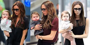 Berbagai Foto Harper Seven Beckham Yang Bakal Bikin Kamu Gemas