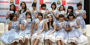Berbagai Gaya Lucu JKT48 Saat Rilis Gingham Check