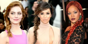 Berbagai Gaya Rambut Kepang Cantik Ala Seleb Hollywood