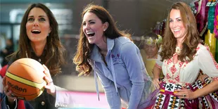 Berbagai Gaya Seru Kate Middleton Saat Olahraga