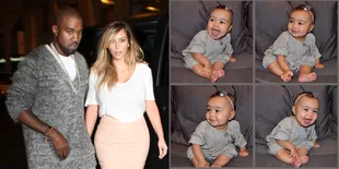 Berbagai Potret Lucu North West Yang Bakal Bikin Kamu Gemas