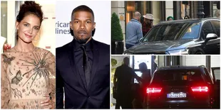 Beredar Foto-Foto Saat Katie Holmes & Jamie Foxx Liburan di Paris