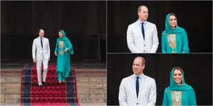 Berkerudung Saat Kunjungi Masjid, Kate Middleton Diskusi dengan Cendekiawan Muslim