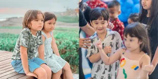 Bersahabat Sejak Kecil, 8 Potret Kedekatan Gempi Bareng El Barack dan Rafathar: Siapa Paling Gemesin?