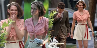 Bersama 'Pasangan Setia', Kristen Stewart Tampil Imut & Unyu