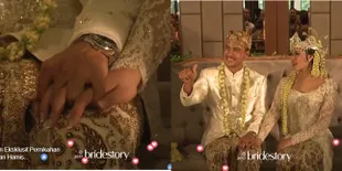 Bersanding di Pelaminan, Hamish Daud Gandeng Lekat Tangan Raisa