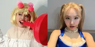 Berubah Jadi 'Keyeon', Kekeyi Parodikan MV 'Nayeon TWICE - POP!': All Out Banget Dari Set Sampai Kostum