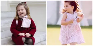 Berusia 4 Tahun, Ini 8 Potret Putri Charlotte Anak Kate Middleton-Pangeran William