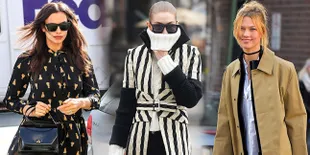 Best Dressed Minggu Ini, Irina Shayk - Gigi Hadid Cantik Sempurna