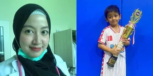 Bikin Bangga Ibunya! 8 Potret Dastan Anak Maissy 'Ci Luk Ba' yang Jauh Dari Sorotan - Jadi Juara Futsal