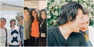 Bikin Baper! Jelajahi Hollywood, Luna Maya Ditemani Reino Barack