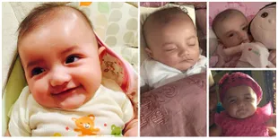 Bikin Gemas! Pose Lucu Baby Arsy, Kecil-Kecil Sudah Ekspresif