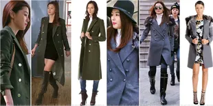 Bikin Iri! Sederet Coat Cantik Chun Song Yi 'Man From The Stars'