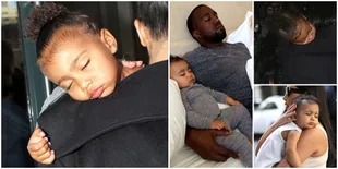 Bikin Tersenyum! Ini Foto-Foto Unyu North West Saat Tengah Tidur