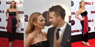 Blake Lively Contek Kostum Deadpool Untuk Premier 'DEADPOOL 2'
