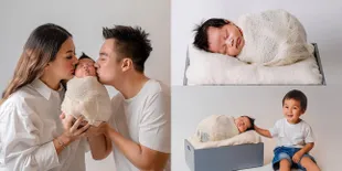 Punya Darah Belanda, 8 Photoshoot Perdana Kenzo Eldrago Anak Kedua Baim Wong dan Paula Verhoeven yang Makin Ganteng