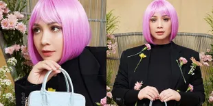 'Boneka Poppy' Manekin Hidup, Ini Pemotretan Terbaru Nagita Slavina Pakai Wig Ungu Neon: Bumil Cantik Tampil Chic & Unik Banget!