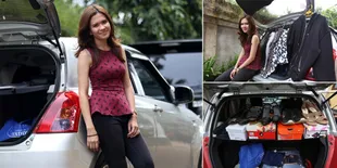 Bongkar Isi Mobil, Michelle Joan Pamer Koleksi Baju & Sepatu