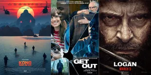 Box Office Minggu Ini, 'KONG: SKULL ISLAND' Kalahkan 'LOGAN'