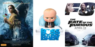 Box Office Minggu Ini, 'THE FATE OF THE FURIOUS' Masih di Puncak