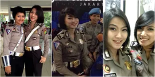 Briptu Dara Intan, Polwan Cantik Berwajah Imut Calon Idola Pria