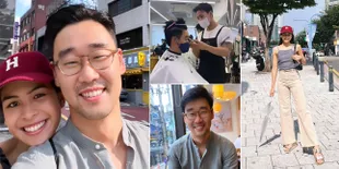 Bucin Banget! 8 Potret Maudy Ayunda Temani Jesse Choi Potong Rambut di Korea, Langsung Panggil Oppa - Bikin Netizen Gemes!