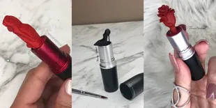 Bukan MUA Biasa, Wanita Ini Sulap Lipstik Jadi Karya Seni