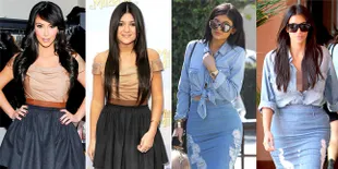 Bukti Kylie Jenner Doyan Pinjam Baju Kim Kardashian, Mau Tahu?