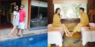 Bulan Madu Lagi, Ruben Onsu - Sarwendah Berduaan di Privat Villa