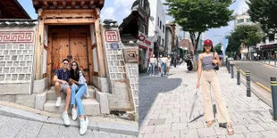 Bulan Madu Sederhana Meski Tajir Melintir, Ini 8 Potret Maudy Ayunda dan Jesse Choi di Korea - Tetap Mesra Meski Kepanasan dan Rambut Berantakan 
