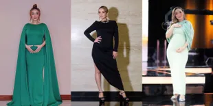Bumil Stylish, 11 Potret Zaskia Gotik yang Selalu Menawan di Setiap Kesempatan - Pakai High Heels dan Gaun Pas Badan Pamer Baby Bump