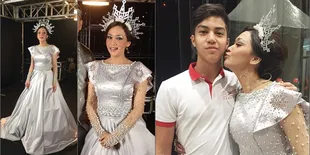 Bunda Idaman! Maia Estianty Cantik Abis Pakai Dress Penuh Permata