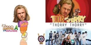 Butuh Hiburan? Thor Dalam Berbagai Bentuk Ini Bakal Bikin Ketawa
