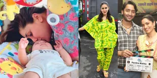 Candid Bollywood of The Week, Kareena Kapoor Cium Bayi Diduga Jeh yang Wajahnya Mirip Taimur Banget